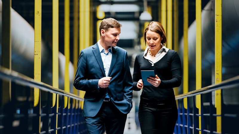 DSJ - Case Study - Turning Doubt into Deliverables with Talent - Distribution Centre Management Discussing Plans